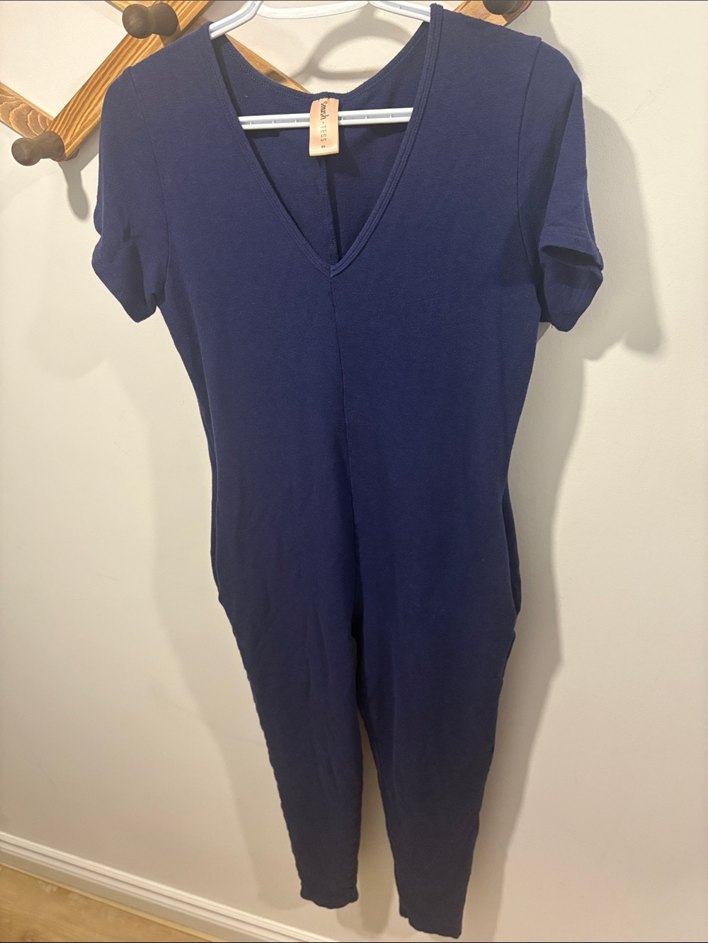 BLUE Smash + Tess Cozy Sunday Romper featuring